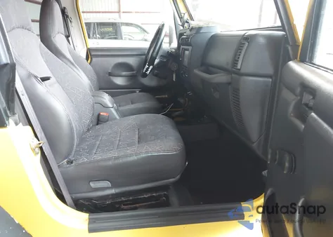 2001 Jeep Wrangler Sport из США, поврежденный, VIN 1J4FA49S81P370778